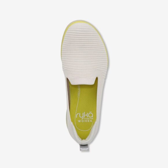 NEW RYKA Effortless Slip On Sneakers for women in white 7253j2 - Picture 10 of 12